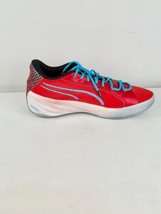 Men\'s 9 - Puma ALL Pro Nitro Scoot Basketball Red Sneaker